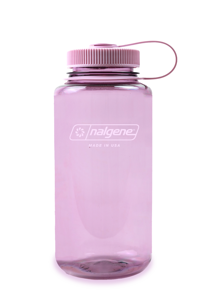 Nalgene - Sustain 1L Vattenflaska Wide Mouth - Cherry Blossom - Vildmarksexperten