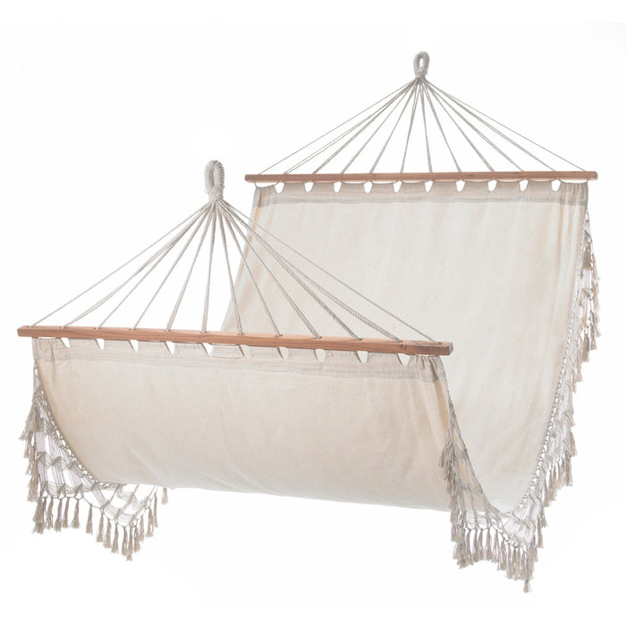 Hällmark - Hammock Sven Beige 200x100 cm - Vildmarksexperten