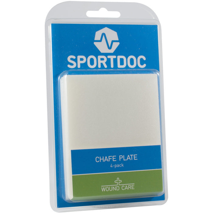 Sportdoc - Chafe plate 8,5 x 10,5cm 4-Pack Blister - Vildmarksexperten